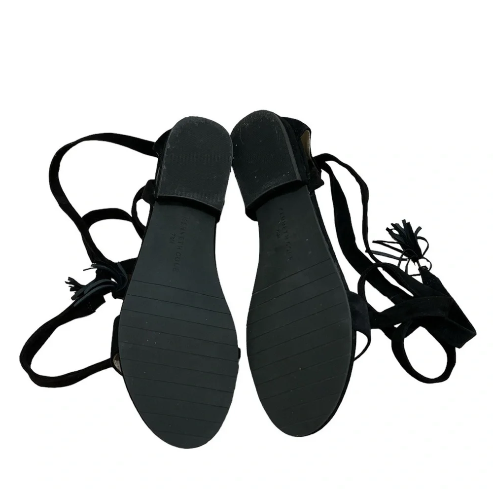 Kenneth Cole New York Black Women's Gladiator Sandals Size 7.5